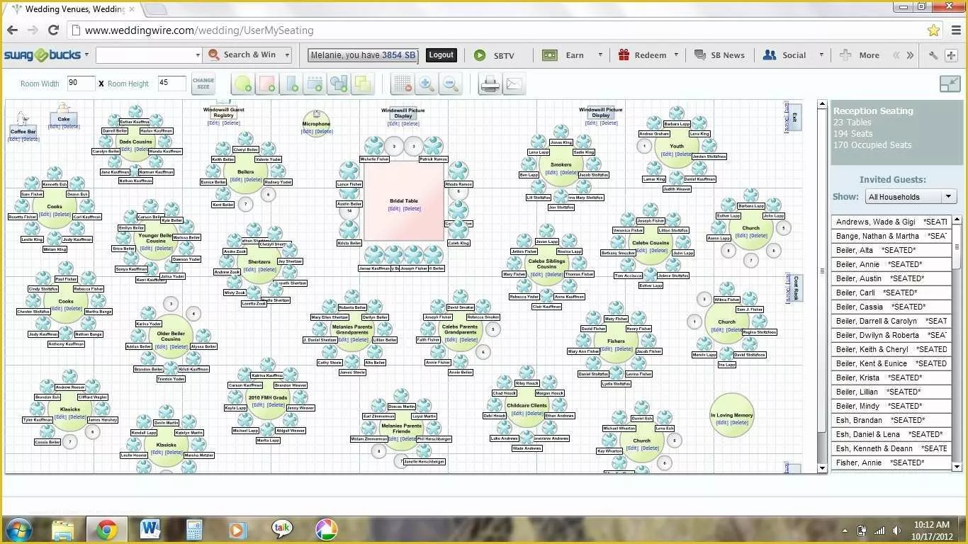 Free Wedding Seating Chart Template Excel Of Wedding Seating Chart Template Excel