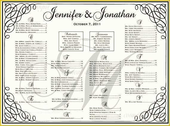 Free Wedding Seating Chart Template Of Wedding Seating Chart Seating Template by Charmingpapershop