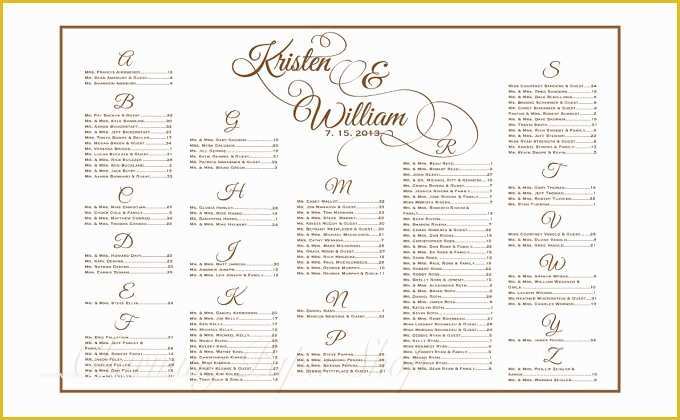 Free Wedding Seating Chart Template Of Wedding Seating Chart Template