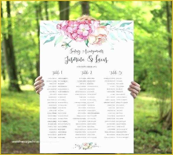 Free Wedding Seating Chart Template Printable Of Seating Chart Template Excel Wedding Wires Program Maker