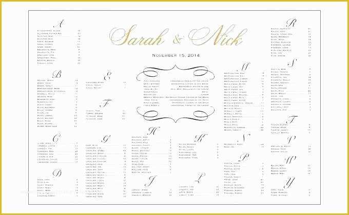 Free Wedding Seating Chart Template Printable Of Wedding Seating Chart Template Excel for Editable
