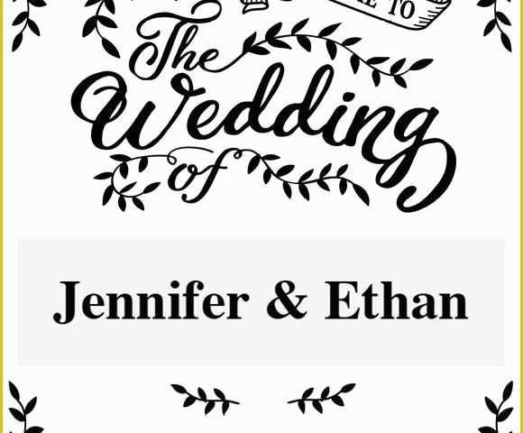 Free Wedding Sign Templates Of Rustic Leaves Wel E Sign Template Happy Digital Download