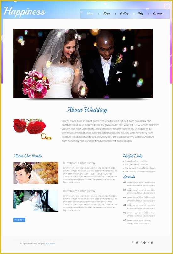 Free Wedding Website Templates Download HTML and Css Of 70 Best Wedding Website Templates Free & Premium