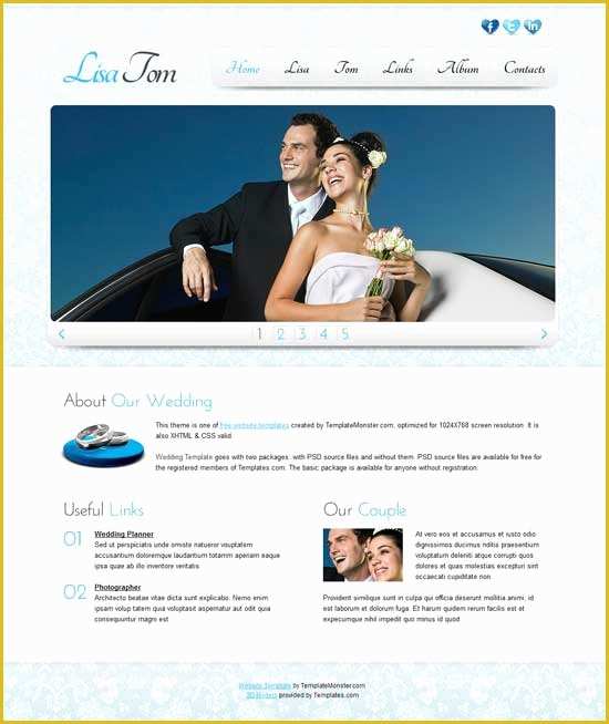 Free Wedding Website Templates Download HTML and Css Of Wedding Website Templates Free with Css 70