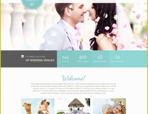 Free Wedding Website Templates Of 16 Wedding HTML5 themes &amp; Templates