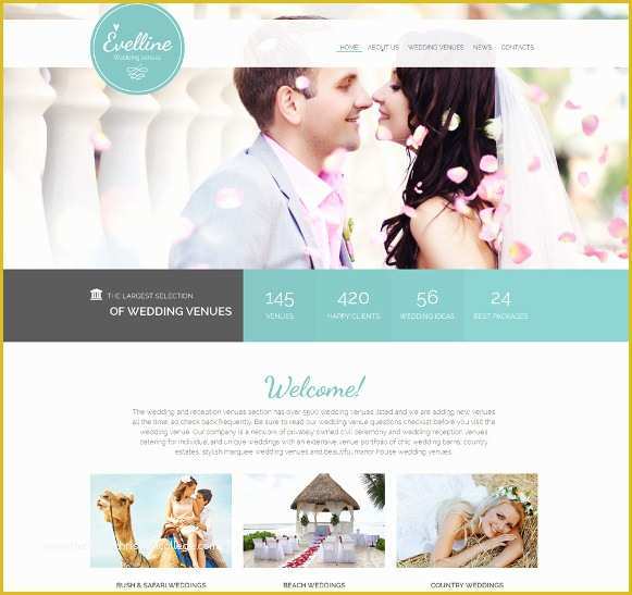 43 Free Wedding Website Templates