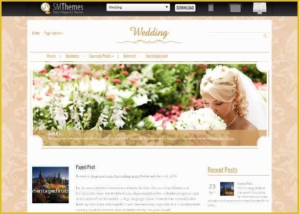 Free Wedding Website Templates Of 18 Free Wedding Website themes & Templates