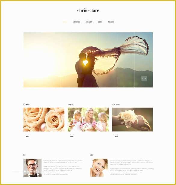 Free Wedding Website Templates Of 30 Wedding Website themes &amp; Templates