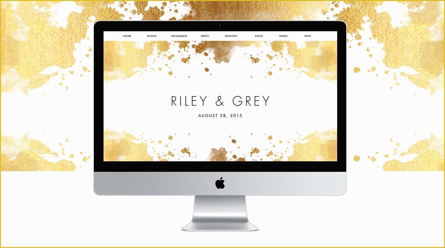 Free Wedding Website Templates Of Luxury Wedding Websites