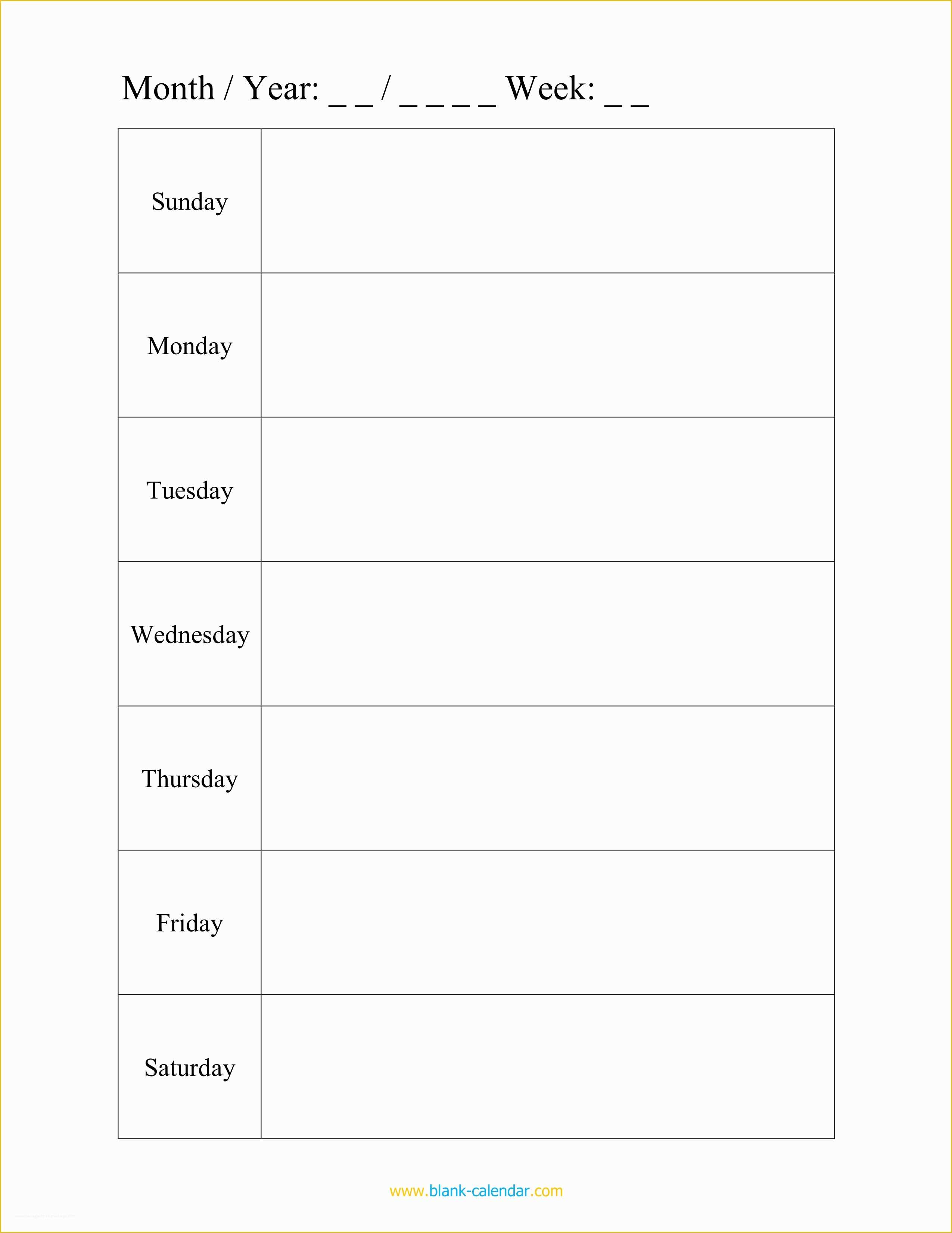 Free Weekly Agenda Templates Of Weekly Schedule Planner Templates Word Excel Pdf