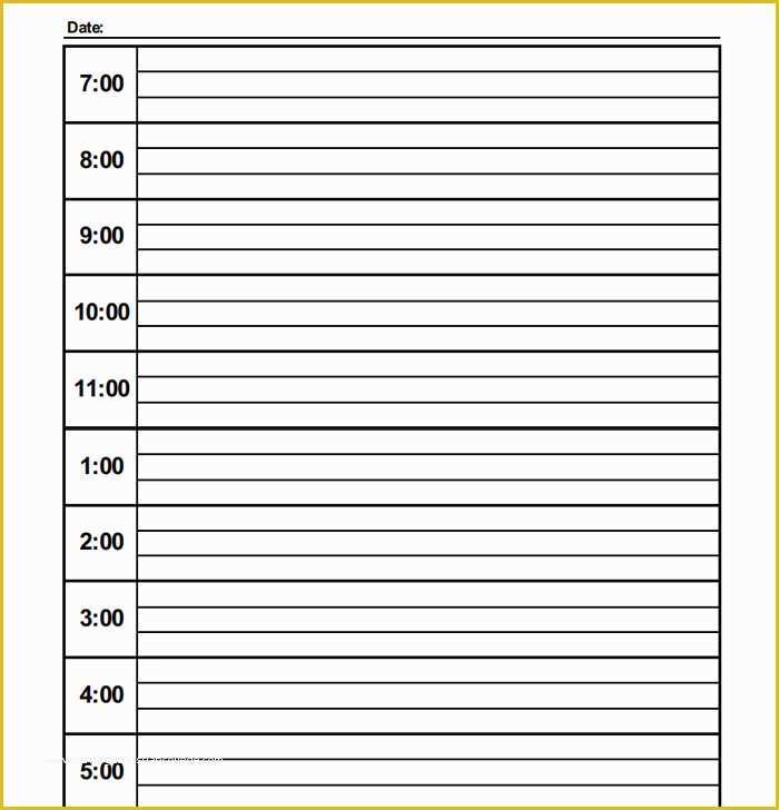 Free Weekly Appointment Calendar Template Of 40 Best Daily Calendar Templates & Designs for 2015