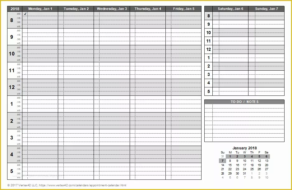 Free Weekly Appointment Calendar Template Of Appointment Calendar Templates