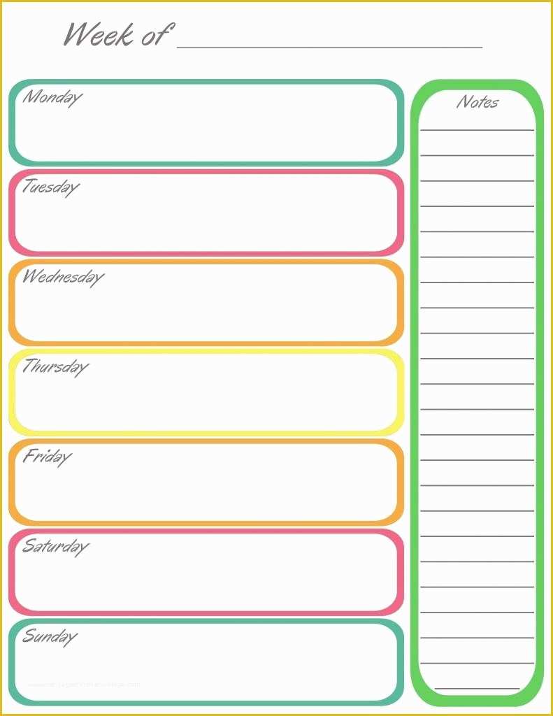 Free Weekly Appointment Calendar Template Of Monthly Appointment