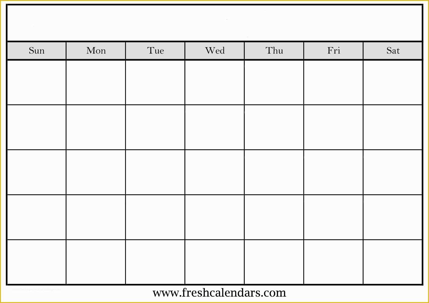 Free Weekly Calendar Template Of Blank Calendar Wonderfully Printable 2019 Templates