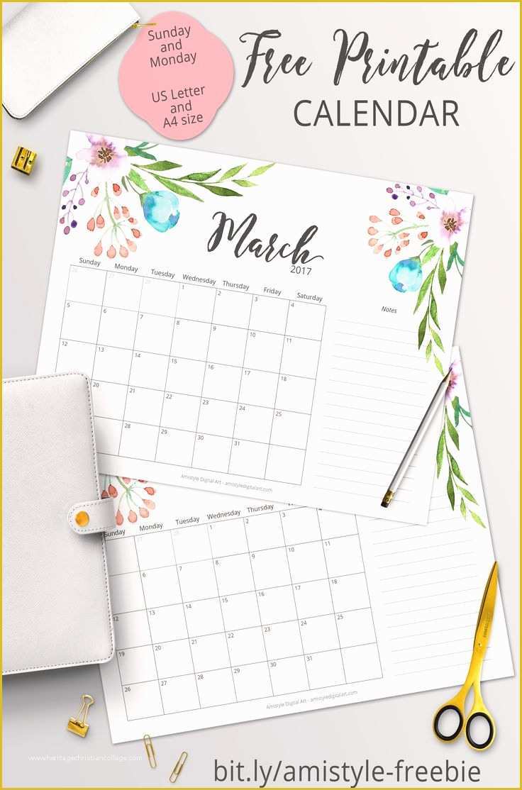Free Weekly Calendar Template Of Free Printable Planner 2017 March Calendar with