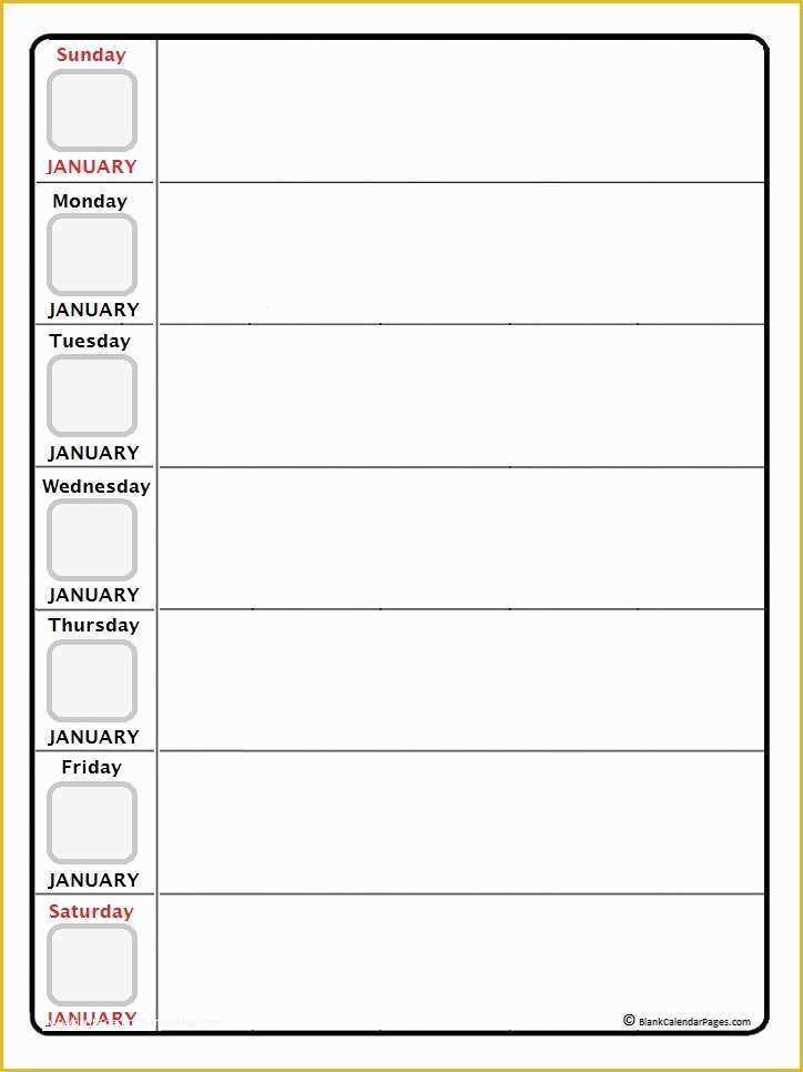 Free Weekly Calendar Template Of March 2019 Weekly Calendar