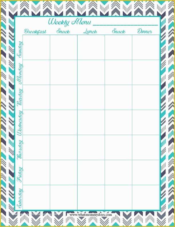 Free Weekly Meal Planner Template Of Free Printable Weekly Meal Planning Templates and A Week