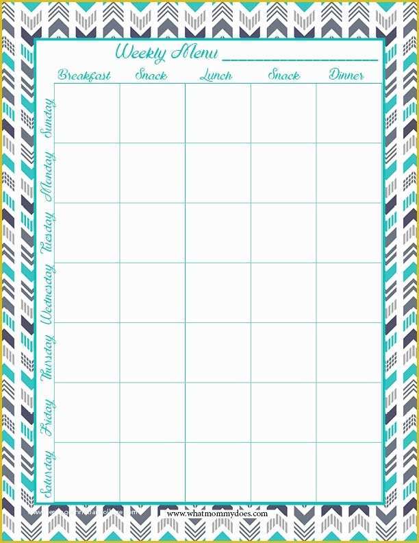 Free Weekly Meal Planner Template Of Free Printable Weekly Meal Planning Templates and A Week