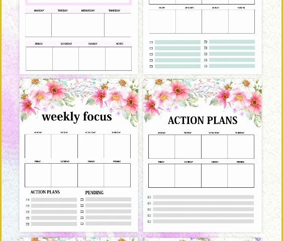 Free Weekly Planner Template Of Weekly Planner Template 15 Free Brilliant Designs