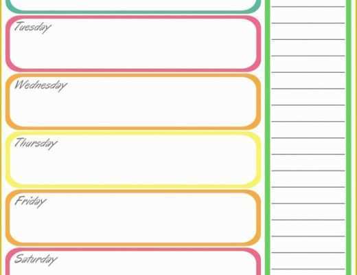 Free Weekly Schedule Template Of Home Management Binder Pleted Free Printables