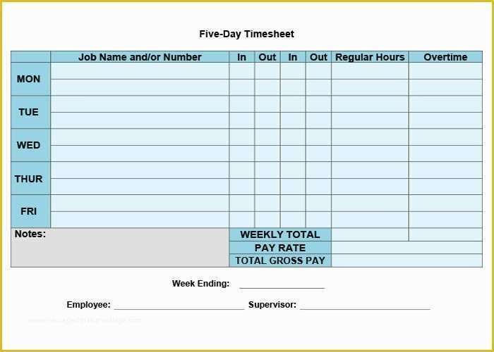 Free Weekly Timesheet Template Of 60 Sample Timesheet Templates Pdf Doc Excel