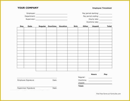 Free Weekly Timesheet Template Of 7 Best Of Free Printable Bi Weekly Timesheet