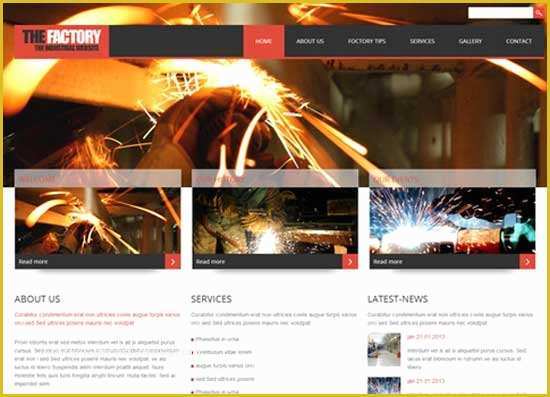 Free Welding Website Template Of 50 Best Industrial Website Templates Free & Premium