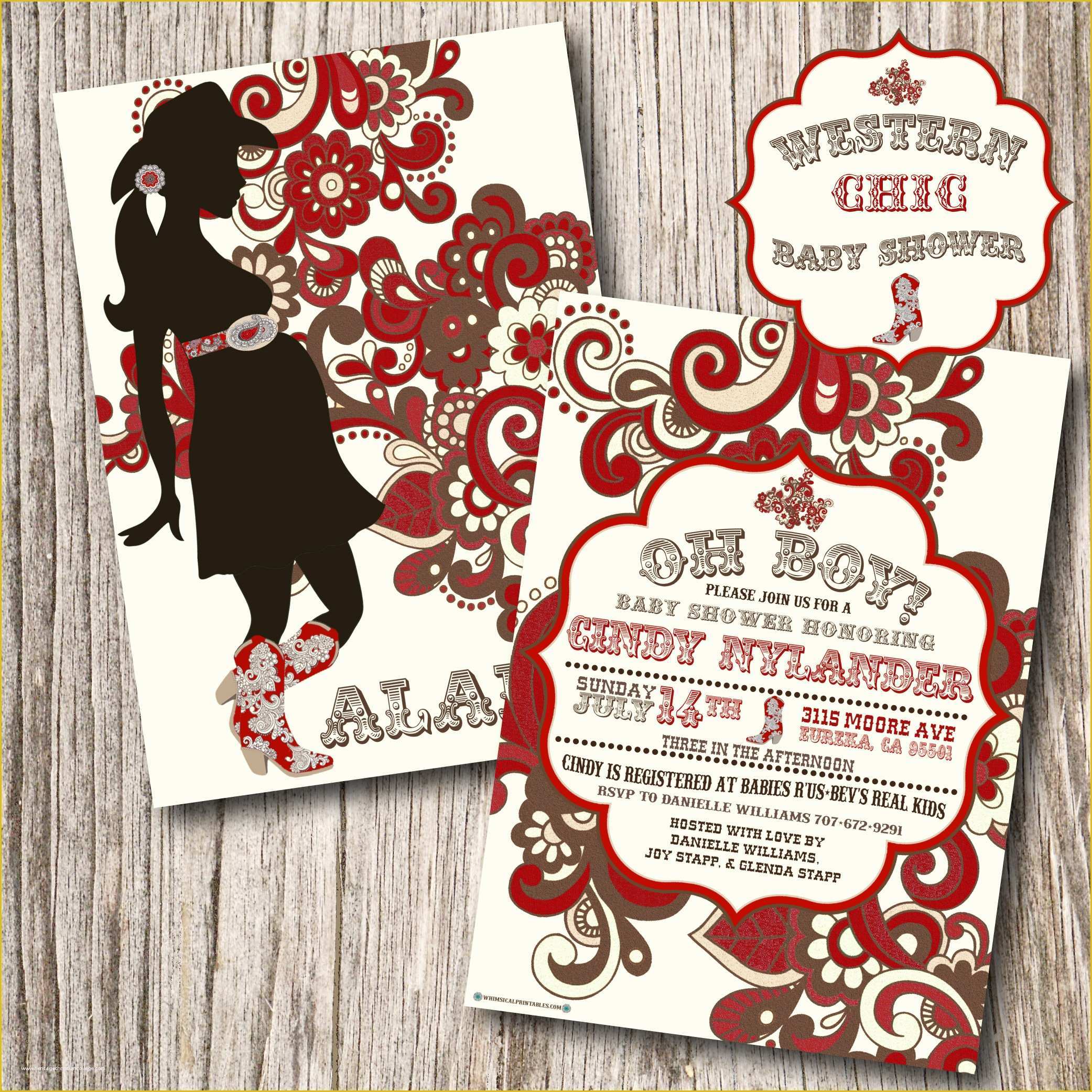 Free Western Baby Shower Invitation Templates Of Natural Western Baby Shower theme Ideas and Cowboy themed