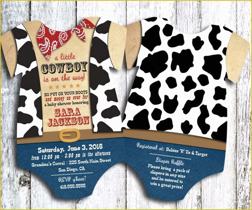 Free Western Baby Shower Invitation Templates Of Western Baby Shower Ideas Baby Ideas