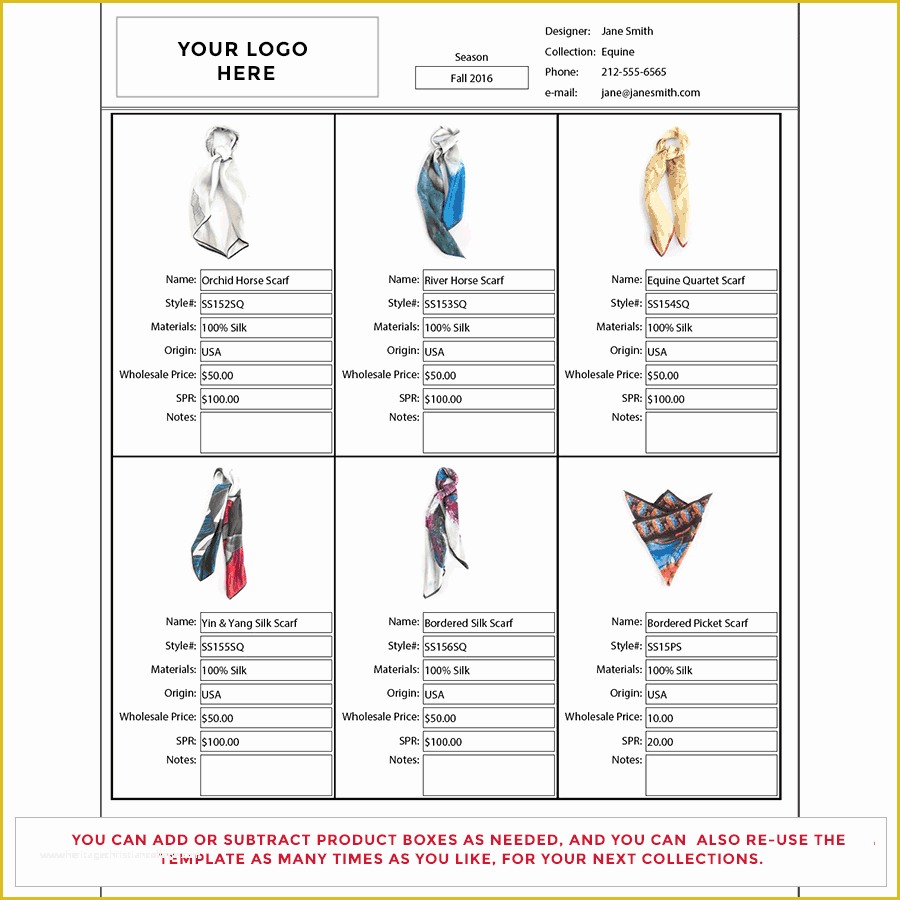 Free wholesale Line Sheet Template Of wholesale Line Sheet Template