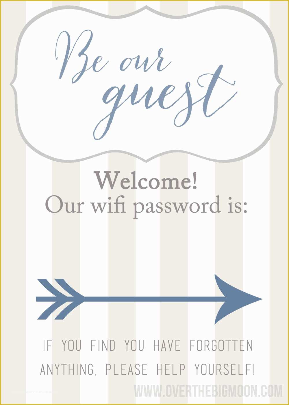 Free Wifi Poster Template Of Creating A Guest Space when You Don T Have Extra Room