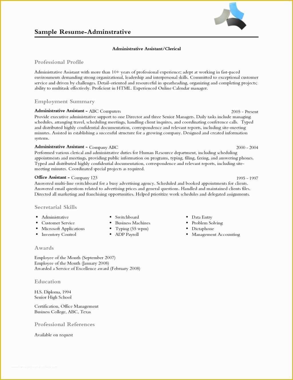 Free Windows Resume Templates Of Free Professional Resume Templates Downloads for Windows