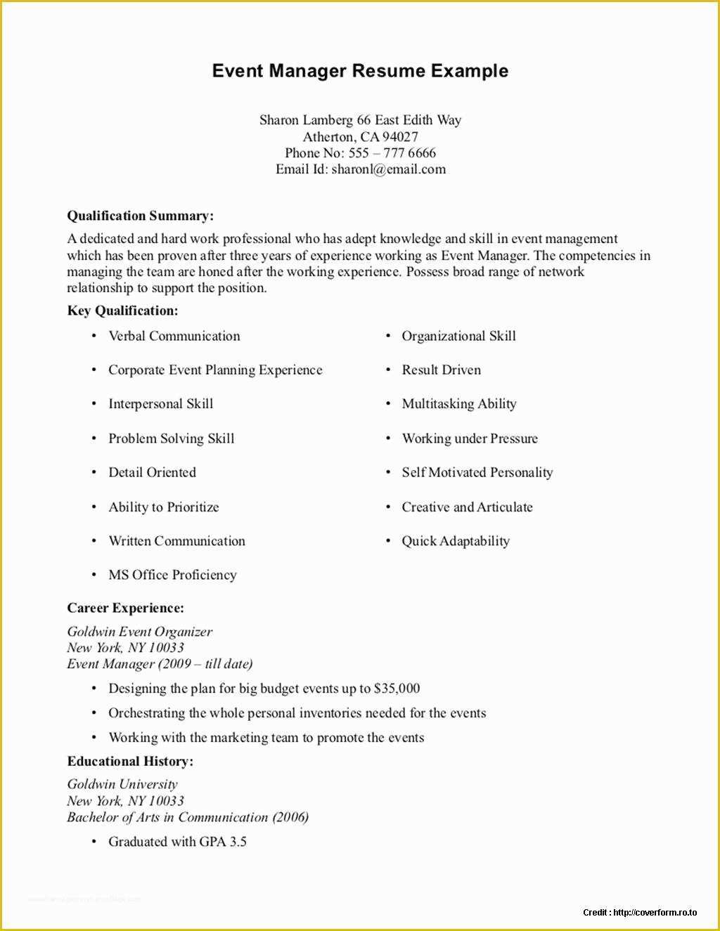 Free Windows Resume Templates Of Free Resume Templates Windows 8 Resume Resume Examples