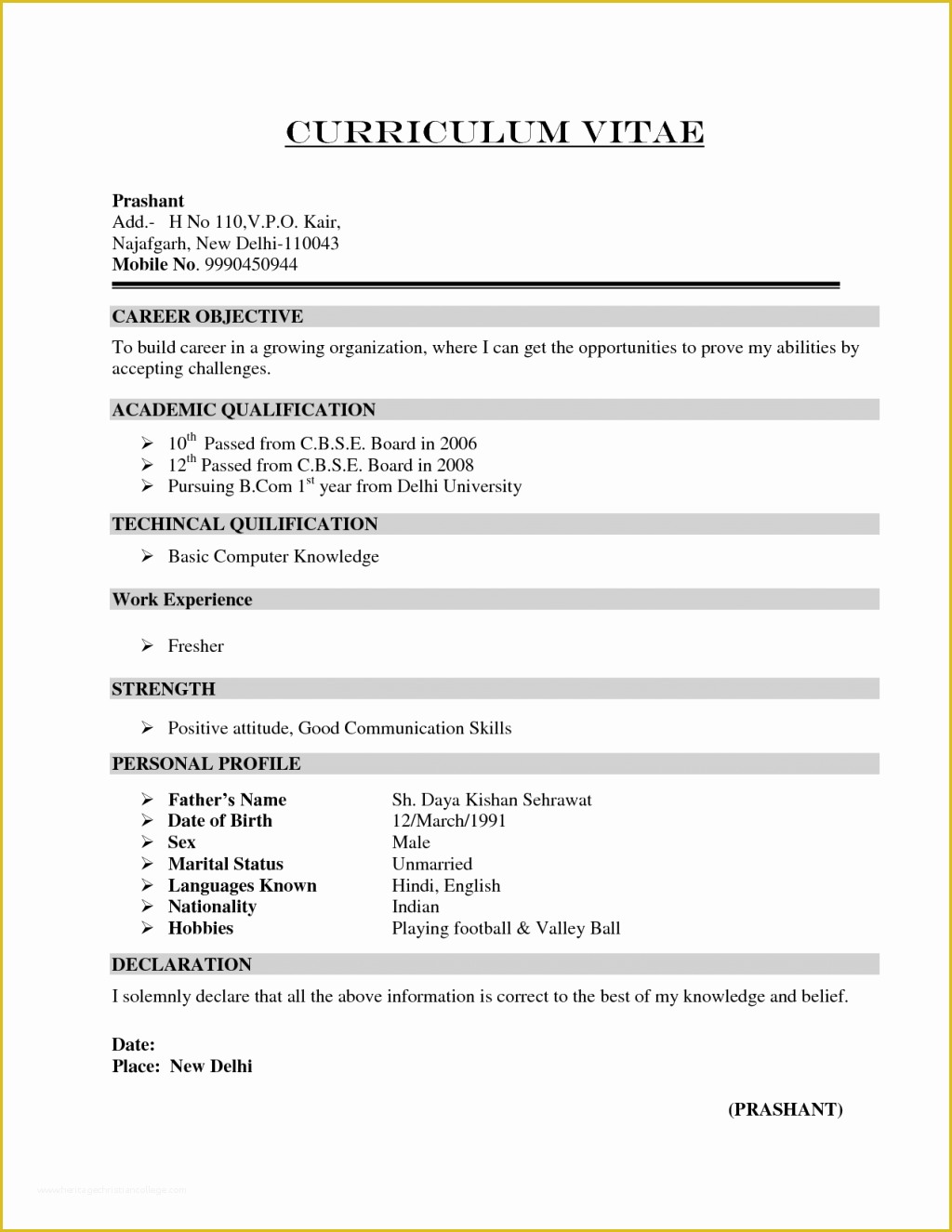Free Windows Resume Templates Of Resume Template Best Resume Templates for Freshers Free