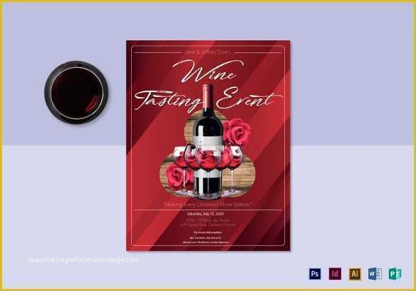Free Wine Flyer Template Of 68 Restaurant Flyer Templates Word Pdf Psd Eps