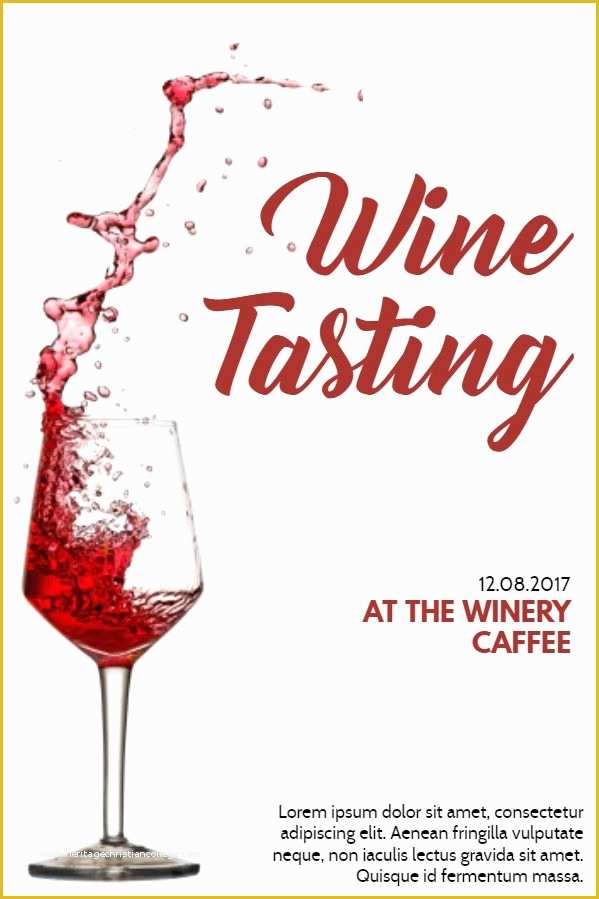 Free Wine Flyer Template Of Wine Tasting event Announcement Poster social Media Post
