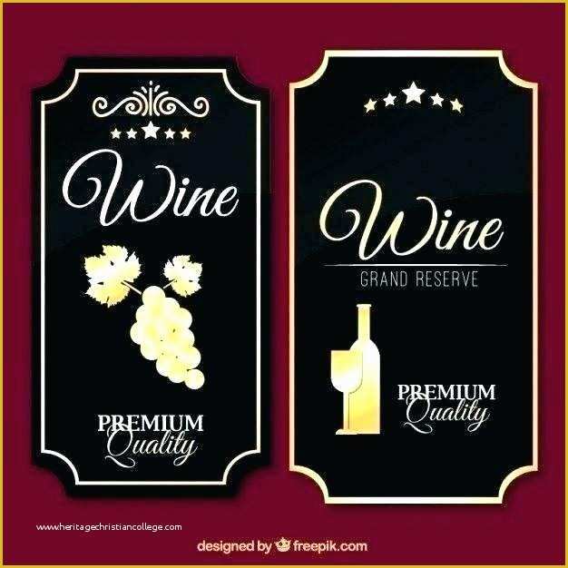 Free Wine Label Template for Word Of Free Wedding Wine Label Template