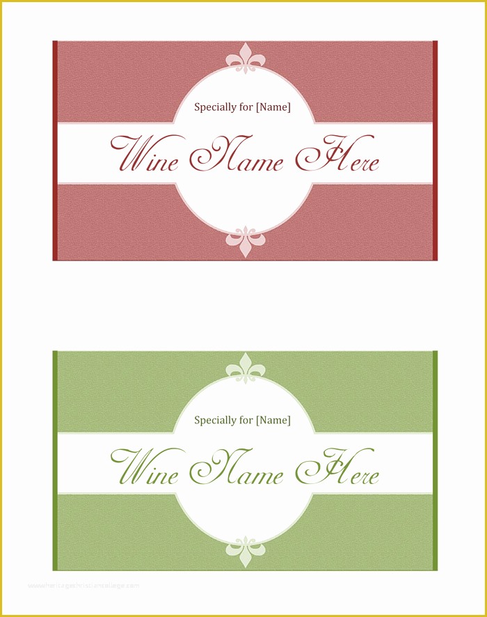 Free Wine Label Template for Word Of Wine Label Template Make Your Own Wine Labels