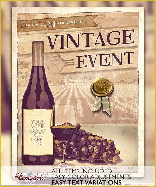 Free Wine Tasting Flyer Template Of 21 Wine Flyers In Word Psd Ai Eps format Download