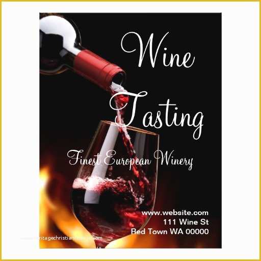 Free Wine Tasting Flyer Template Of 62 Wine Tasting Flyers Wine Tasting Flyer Templates and