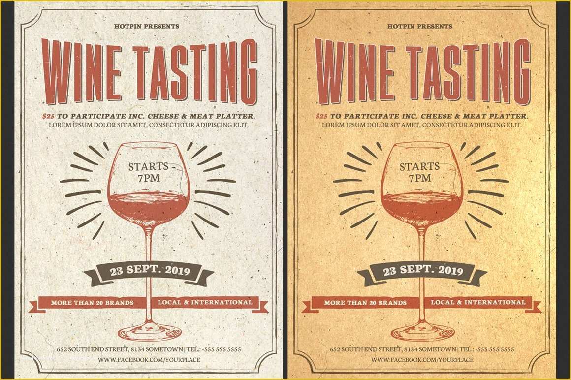 Free Wine Tasting Flyer Template Of Wine Tasting Flyer Template Flyer Templates Creative