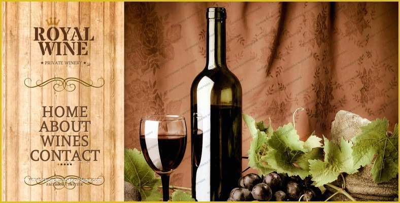 Free Wine Website Templates Download Of 5 Wine Winery Website Templates & themes