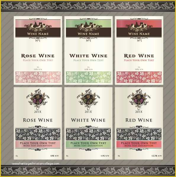 Free Wine Website Templates Download Of 7 Best Of Retirement Labels Template Free Printable