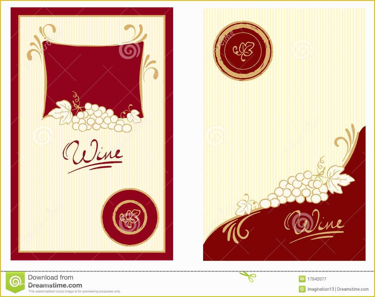 Free Wine Website Templates Download Of Wine Labels with Swirls Stock Vector Illustration Of Gold