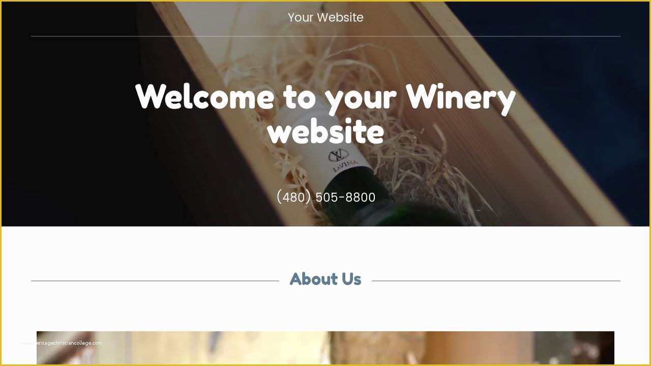 Free Wine Website Templates Download Of Winery Website Templates