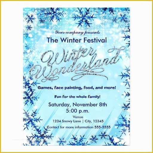 Free Winter Holiday Flyer Templates Of 5 Best Of Winter Holiday Party Flyer Template