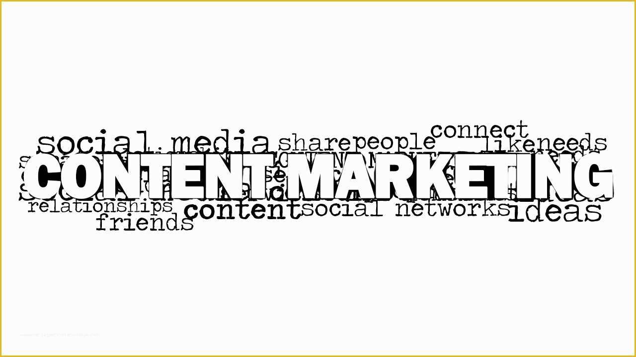 Free Word Cloud Template for Powerpoint Of Content Marketing Word Cloud Picture for Powerpoint