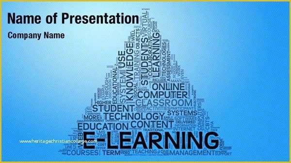 Free Word Cloud Template for Powerpoint Of Elearning Word Cloud Powerpoint Templates Elearning Word