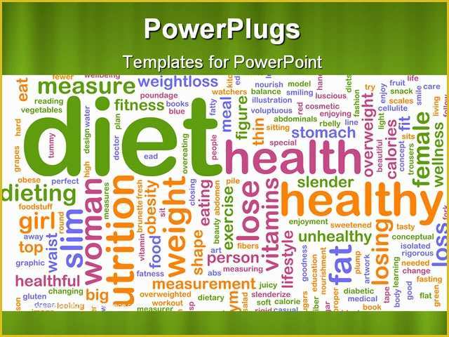 Free Word Cloud Template for Powerpoint Of Powerpoint Template A Plain Green Colored Tile with Lots