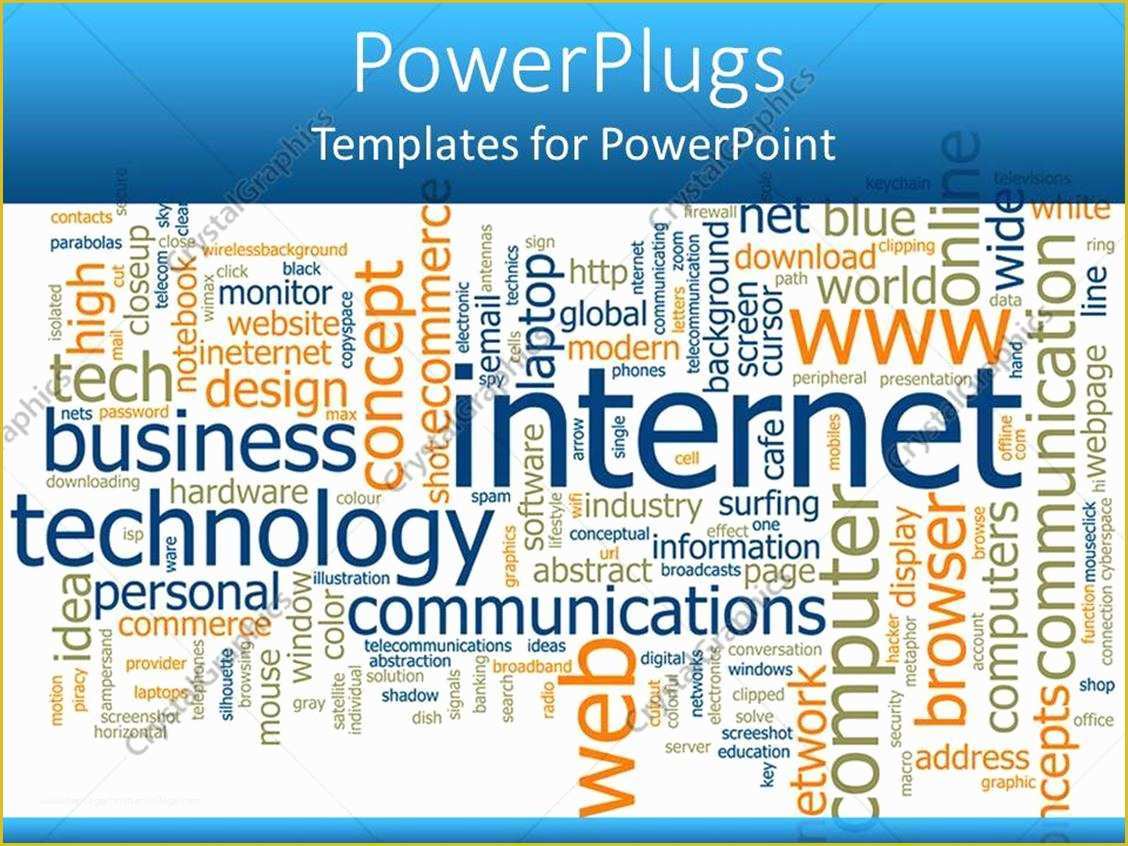 Free Word Cloud Template for Powerpoint Of Powerpoint Template Word Cloud with Words to